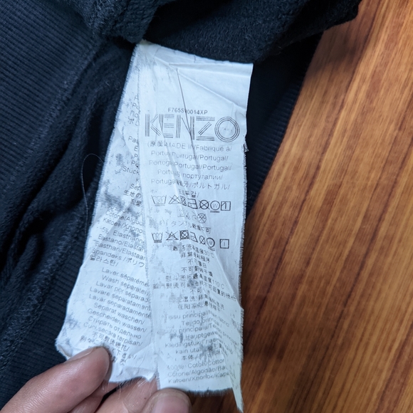 Kenzo Kenzo Paris Black Tiger Logo Crewneck Sweatshirt | - Picture 6 of 8